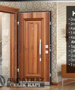 ABK-220Kompozit Kaplama Apartman Bina Giriş Kapısı