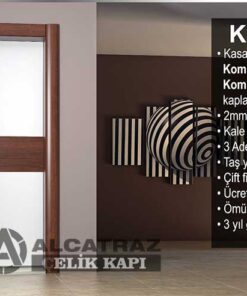 ABK-095 Kompozit Kaplama Apartman Bina Giriş Kapısı