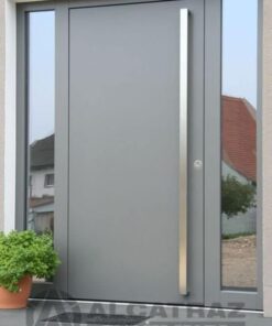 Kompozit İstanbul Modern Villa Kapısı Modelleri İndirimli Villa Giriş Kapısı Fiyatları Özel Tasarım Villa Kapısı Kompozit Villa Kapıları antrasit