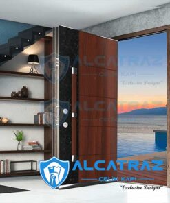 Alcatraz Çelik Kapı Villa Kapısı Modelleri Lüks Villa Kapısı
