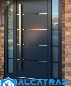 kompozit kapalı çelik villa kapısı antrasit villa kapısı modelleri indirimli villa giriş kapısı modelleri