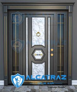 Alcatraz Çelik Kapı Villa Kapısı Modelleri Lüks Villa Kapısı