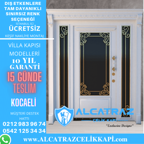 kocaeli villa giriş kapıları villa kapısı modelleri indirimli villa kapı fiyatları kompozit villa kapısı