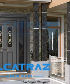 Alcatraz Çelik Kapı Villa Kapısı Modelleri Lüks Villa Kapısı