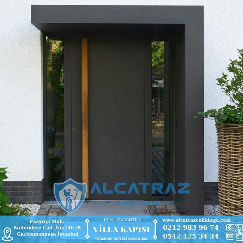 Çeşme Villa Kapısı Modelleri Villa Giriş Kapısı İstanbul Villa Kapıları Alcatraz Çelik Kapı