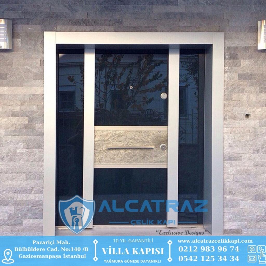 Emirgan Villa Kapısı Modelleri Villa Giriş Kapısı İstanbul Villa Kapıları Alcatraz Çelik Kapı