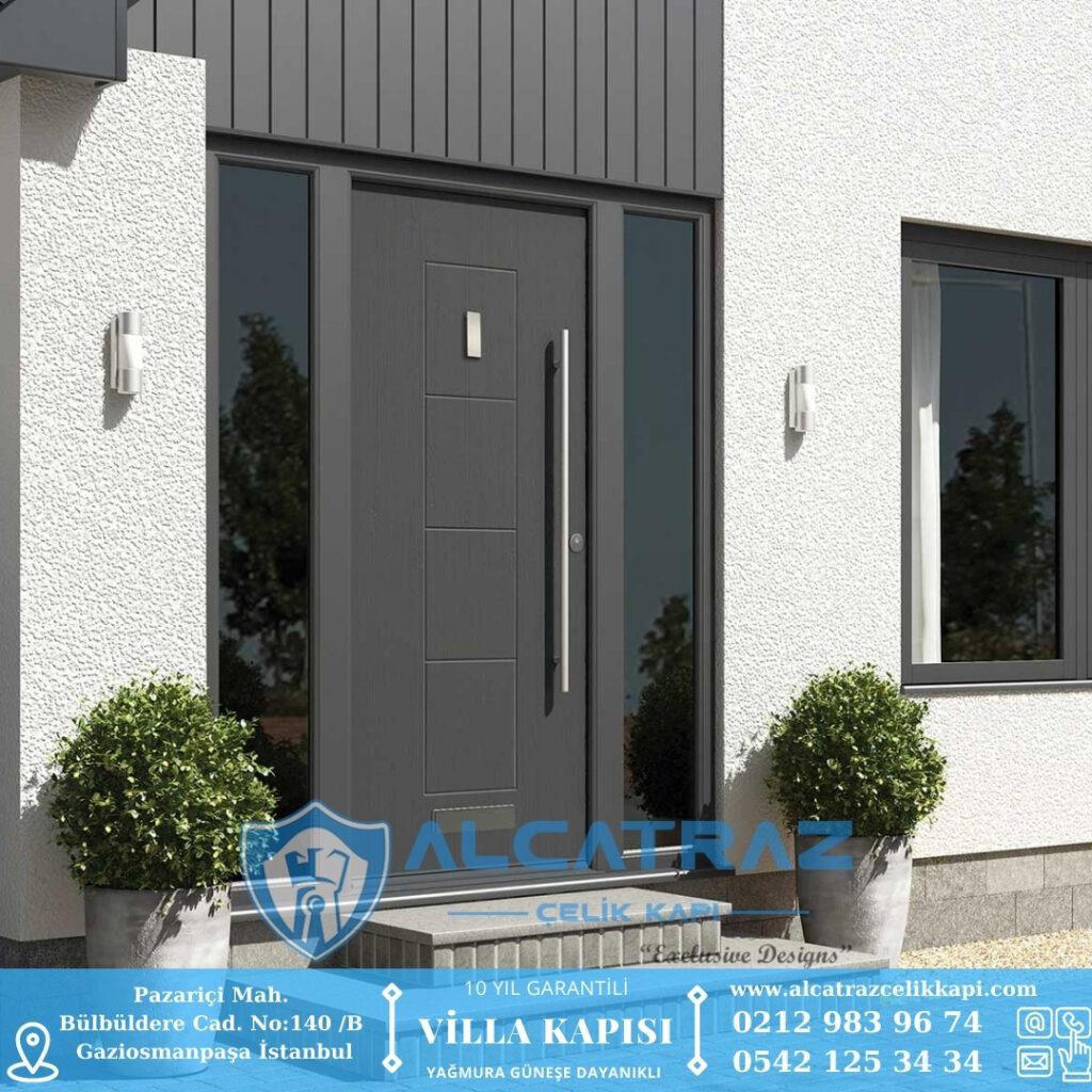 Kırklareli Villa Kapısı Modelleri Villa Giriş Kapısı İstanbul Villa Kapıları Alcatraz Çelik Kapı