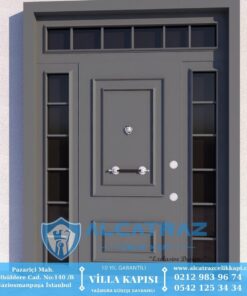 Marmaris Villa Kapısı Modelleri Villa Giriş Kapısı İstanbul Villa Kapıları Alcatraz Çelik Kapı