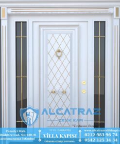 Sarıyer Villa Kapısı Modelleri Villa Giriş Kapısı İstanbul Villa Kapıları Alcatraz Çelik Kapı