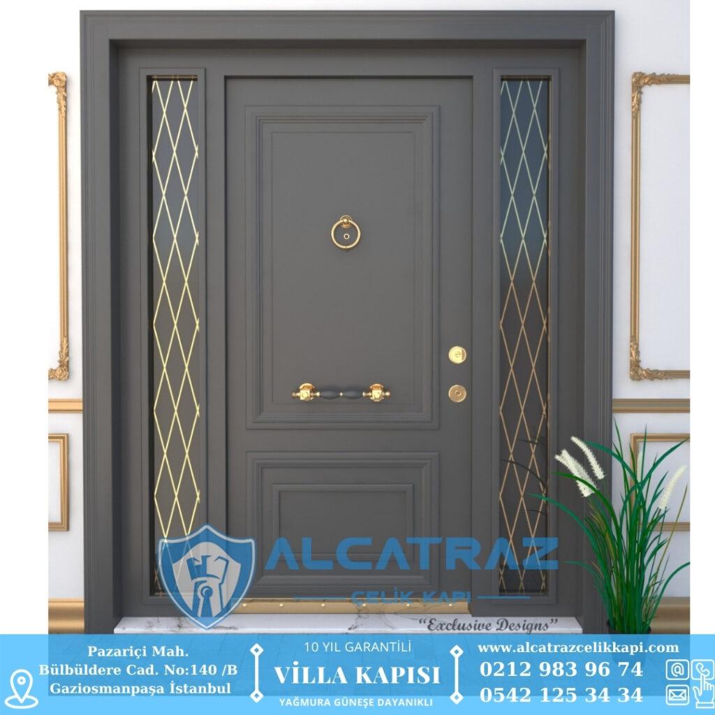 Şile Villa Kapısı Modelleri Villa Giriş Kapısı İstanbul Villa Kapıları Alcatraz Çelik Kapı