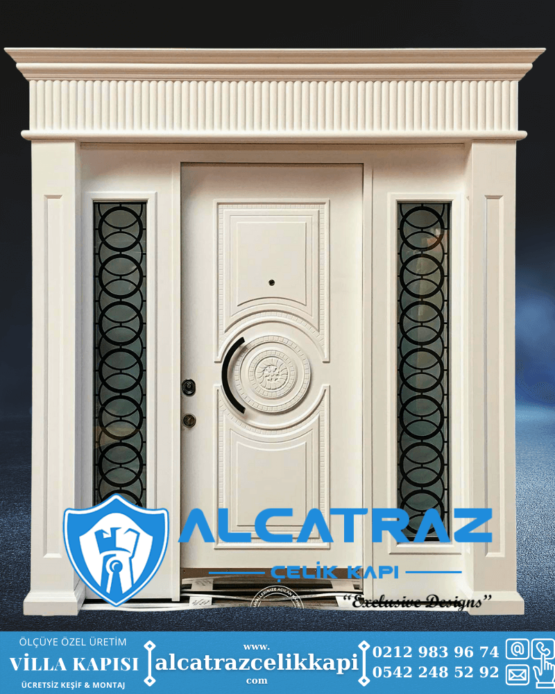 Villa Kapısı Modelleri Villa Giriş Kapısı Kompozit Çelik Kapı Alcatraz Villa Kapısı Haustüren SteelDoors (11)
