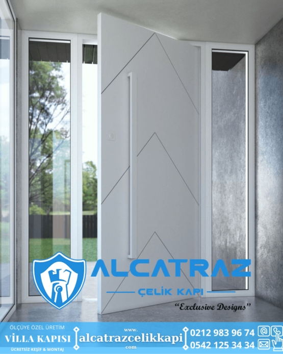 Villa Kapısı Modelleri Villa Giriş Kapısı Kompozit Çelik Kapı Alcatraz Villa Kapısı Haustüren SteelDoors - 2021-08-13T091801.840