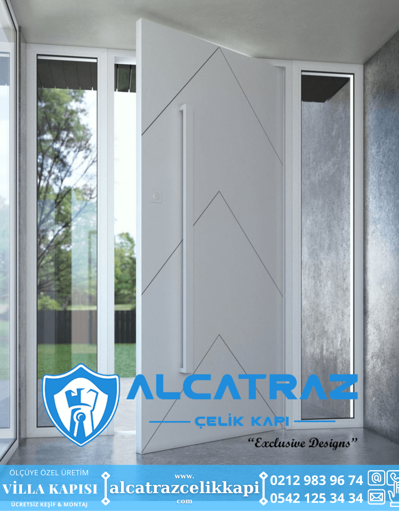 Villa Kapısı Modelleri Villa Giriş Kapısı Kompozit Çelik Kapı Alcatraz Villa Kapısı Haustüren SteelDoors - 2021-08-13T091801.840