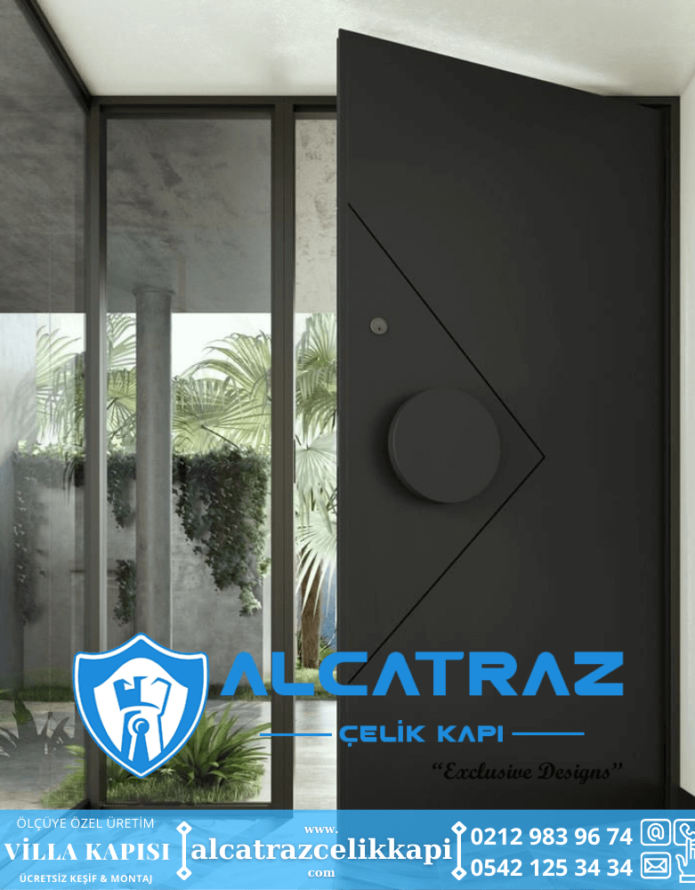 Villa Kapısı Modelleri Villa Giriş Kapısı Kompozit Çelik Kapı Alcatraz Villa Kapısı Haustüren SteelDoors - 2021-08-13T091846.119