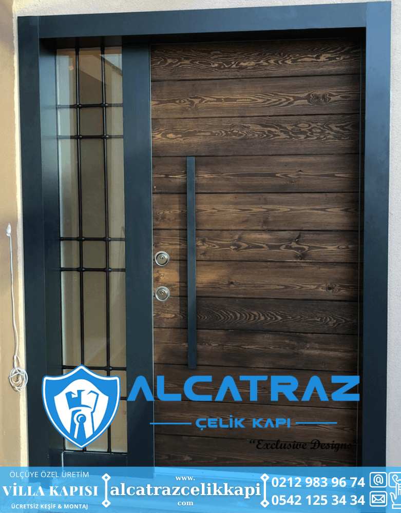 Villa Kapısı Modelleri Villa Giriş Kapısı Kompozit Çelik Kapı Alcatraz Villa Kapısı Haustüren SteelDoors - 2021-08-13T092947.057